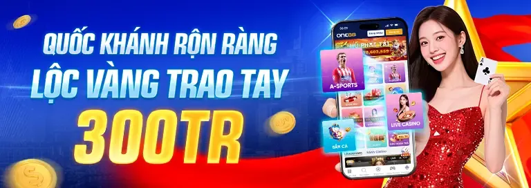 Sân cầu lông với vận động viên đang đập cầu